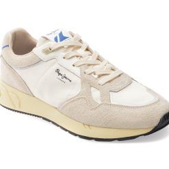 Pantofi sport PEPE JEANS albi