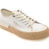 Pantofi sport PEPE JEANS albi
