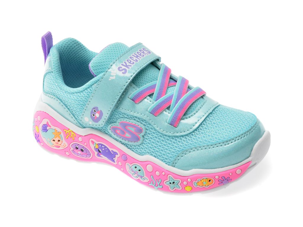 Pantofi sport SKECHERS albastri