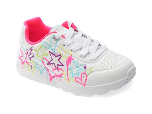 Pantofi sport SKECHERS albi