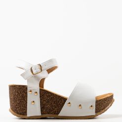 Platforme dama Macie Albe 4