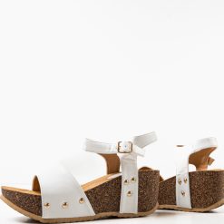 Platforme dama Macie Albe 5