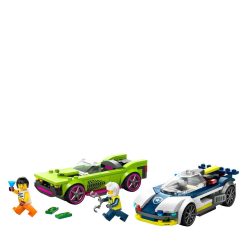 Police car and muscle car chase 60415-Jucarii-Jocuri de construit