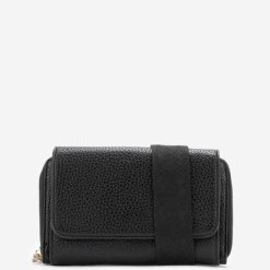 Portofel dama Gracious negru-Portofele Dama-Plic / Clutch