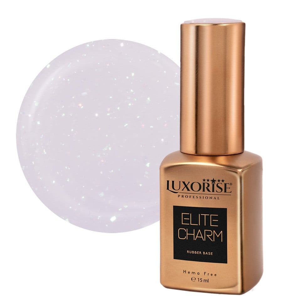 Rubber Base Hema Free LUXORISE ELITE CHARM - Milky Bliss 15ml-Rubber Base > Rubber Base ELITE CHARM 15ml