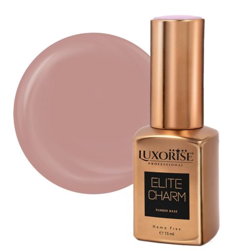 Rubber Base Hema Free LUXORISE ELITE CHARM - Mocha Bliss 15ml-Rubber Base > Rubber Base ELITE CHARM 15ml