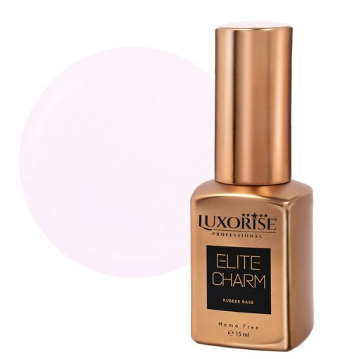 Rubber Base Hema Free LUXORISE ELITE CHARM - Rose Radiance 15ml-Rubber Base > Rubber Base ELITE CHARM 15ml