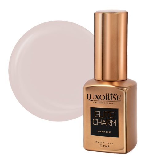 Rubber Base LUXORISE Elite Charm - Capuccino Mood 15ml-Rubber Base > Rubber Base ELITE CHARM 15ml