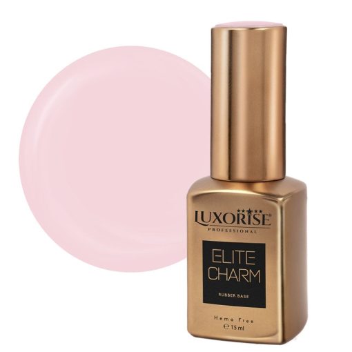 Rubber Base LUXORISE Elite Charm - French Satin 15ml-Rubber Base > Rubber Base ELITE CHARM 15ml