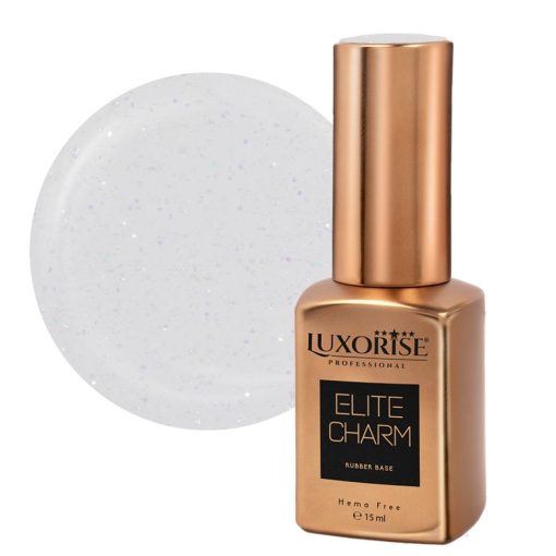 Rubber Base LUXORISE Elite Charm - Frost Glow 15ml-Rubber Base > Rubber Base ELITE CHARM 15ml