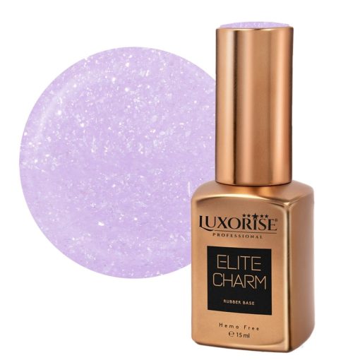 Rubber Base LUXORISE Elite Charm - Mauve Dream 15ml-Rubber Base > Rubber Base ELITE CHARM 15ml