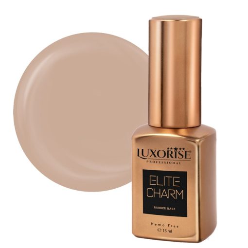 Rubber Base LUXORISE Elite Charm - Nude Style 15ml-Rubber Base > Rubber Base ELITE CHARM 15ml