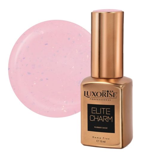 Rubber Base LUXORISE Elite Charm - Peach Fantasy 15ml-Rubber Base > Rubber Base ELITE CHARM 15ml