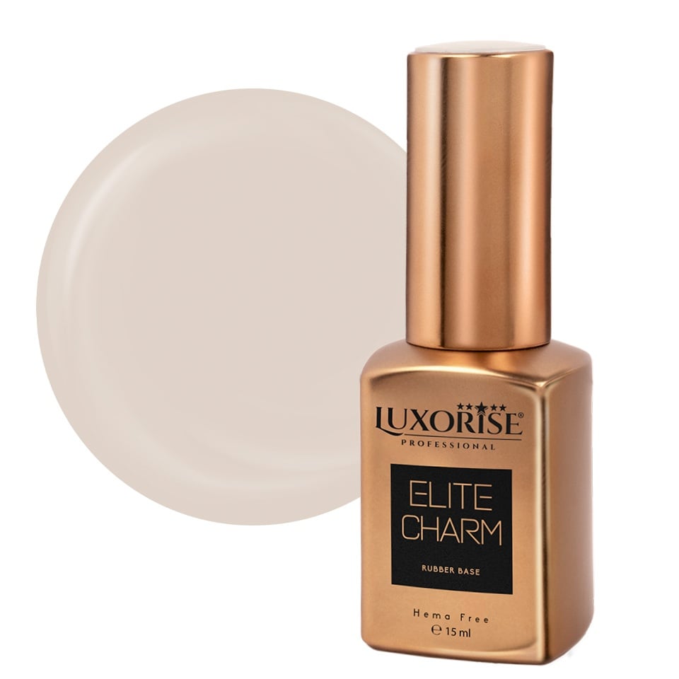 Rubber Base LUXORISE Elite Charm - Wild Almond 15ml-Rubber Base > Rubber Base ELITE CHARM 15ml