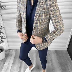 Sacou barbati slim fit 1162 P20-2.2-Sacouri barbati