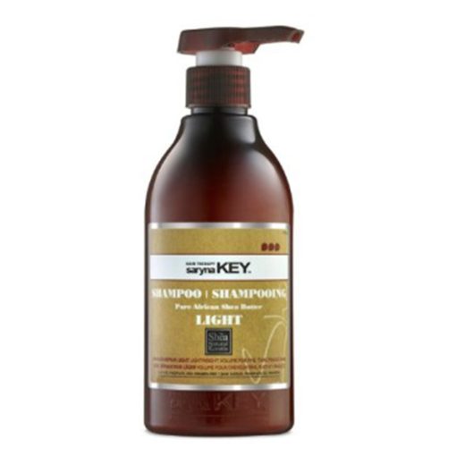 Sampon pentru par fin cu unt de shea Pure African Shea - Saryna Key 300 ml-Ingrijire par-Sampon de par