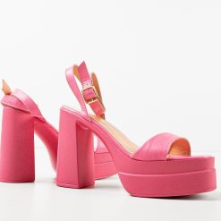 Sandale cu toc Ward Roz 3