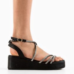 Sandale dama Okel Negre 3