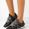 Sneakers dama Azzana negri-Sneakers dama-Noutăți