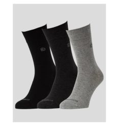 Sosete Basic 3 Pack Socks - Negru/Gri - Unisex-FEMEI-IMBRACAMINTE/Dresuri si sosete