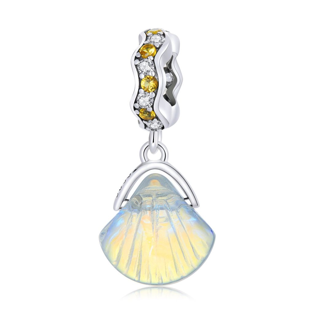 Talisman din argint Crystal Shell-Talismane >> Talismane din Argint (toate)