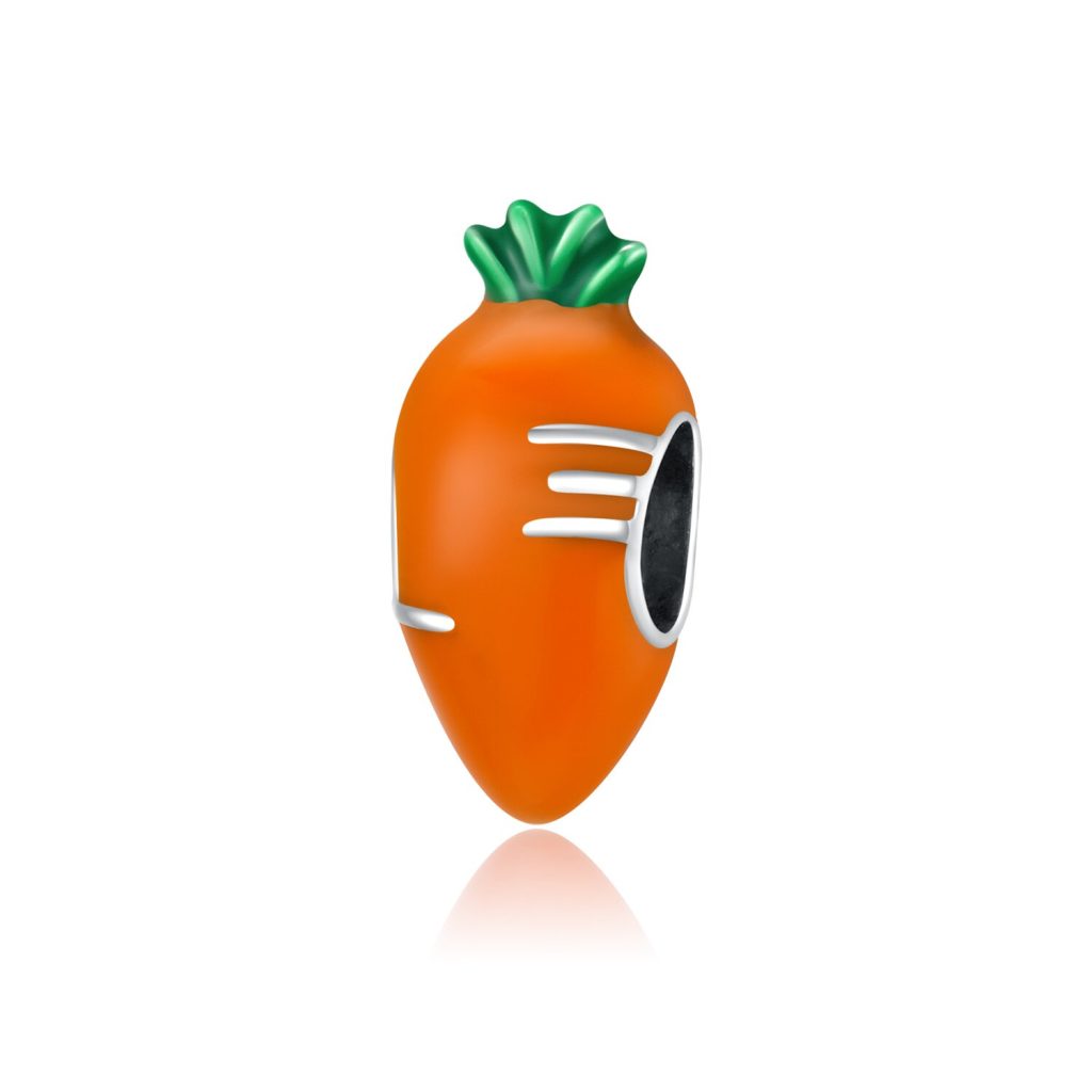 Talisman din argint Little Carrot-Talismane >> Talismane din Argint (toate)