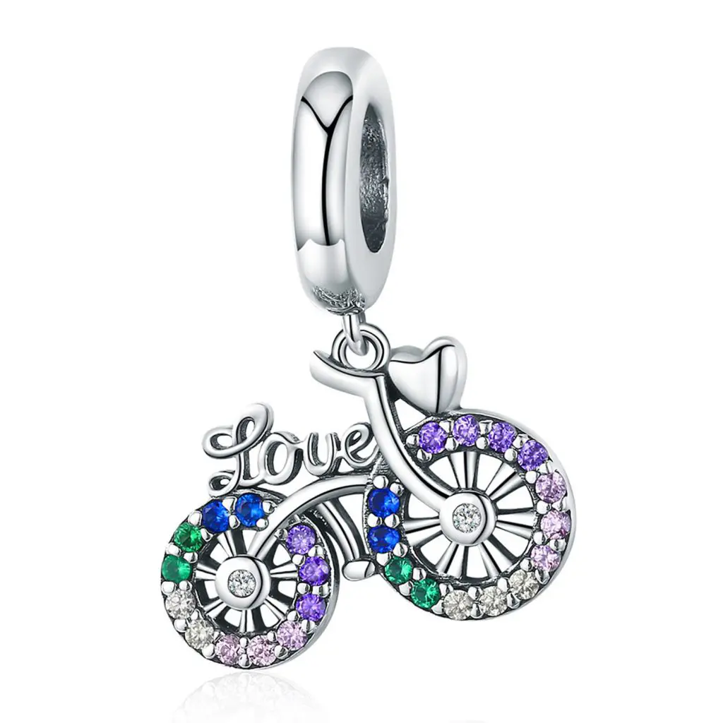 Talisman din argint Love My Bike-Talismane >> Talismane din Argint (toate)
