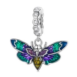 Talisman din argint Rainbow Butterfly-Talismane >> Talismane din Argint (toate)