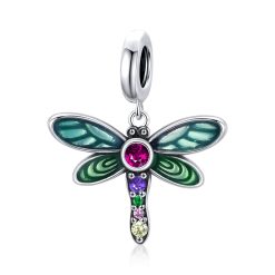 Talisman din argint Rainbow Dragonfly-Talismane