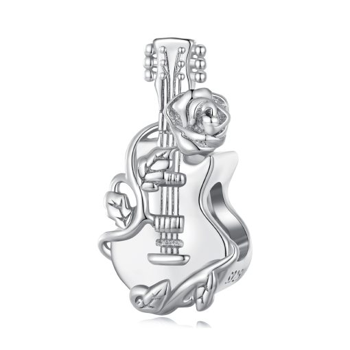 Talisman din argint Silver Guitar-Talismane >> Talismane din Argint (toate)