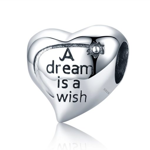 Talisman din argint patinat A dream is a Wish-Talismane >> Talismane din Argint (toate)