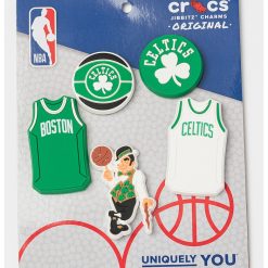 Talismane pentru saboti Jibbitz Boston Celtics Team-FETE-IMBRACAMINTE/Pijamale si halate de baie