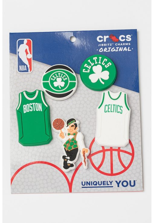 Talismane pentru saboti Jibbitz Boston Celtics Team-FETE-IMBRACAMINTE/Pijamale si halate de baie