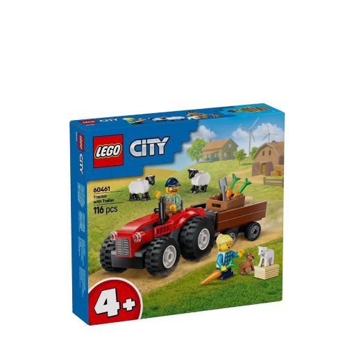 Tractor with trailer 60461-Jucarii-Jocuri de construit