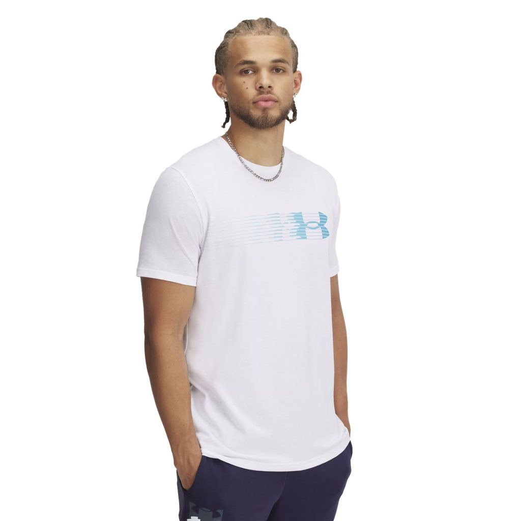 Tricou UNDER ARMOUR pentru barbati M LC FLY IN LOGO SS - 1390206100-Imbracaminte-Tricouri