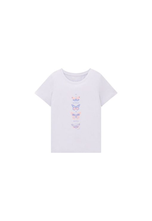 Tricou copii - 301923114 - Violet-FETE-IMBRACAMINTE/Tricouri si maiouri