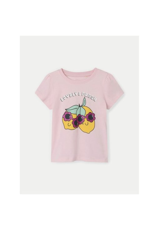 Tricou copii - 523572 - Roz - Bumbac-FETE-IMBRACAMINTE/Tricouri si maiouri