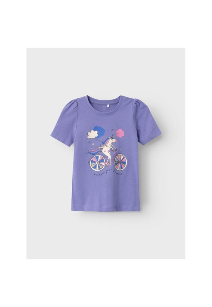 Tricou copii - 556113 - Violet - Bumbac-FETE-IMBRACAMINTE/Tricouri si maiouri