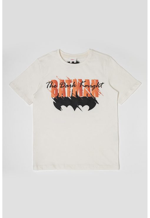 Tricou de bumbac cu imprimeu Batman-BAIETI-IMBRACAMINTE/Tricouri si maiouri