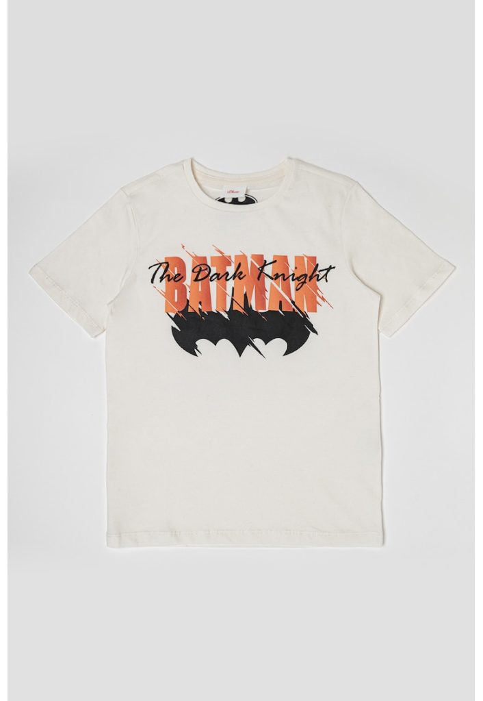 Tricou de bumbac cu imprimeu Batman-BAIETI-IMBRACAMINTE/Tricouri si maiouri