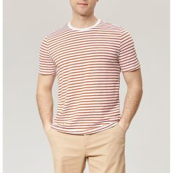 Tricou de bumbac in dungi Mila-BARBATI-IMBRACAMINTE/Tricouri si maiouri