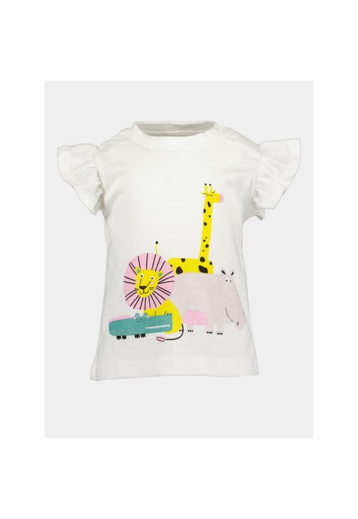 Tricou fete - 303576073 - Alb - Bumbac-FETE-IMBRACAMINTE/Tricouri si maiouri