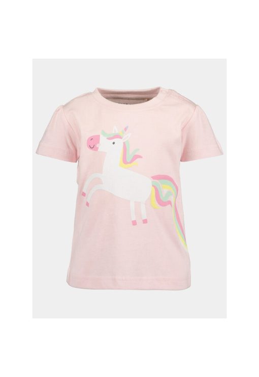 Tricou fete - 303576158 - Roz - Bumbac-FETE-IMBRACAMINTE/Tricouri si maiouri