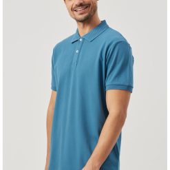 Tricou polo slim fit-BARBATI-IMBRACAMINTE/Tricouri si maiouri