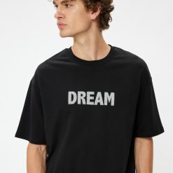 Tricou regular fit de bumbac-BARBATI-IMBRACAMINTE/Tricouri si maiouri