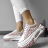 Adidasi dama casual cu talpa inalta  roz CL2408 T3-2-Incaltaminte > Incaltaminte dama > Adidasi dama