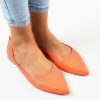 Balerini dama Aples Portocalii-Casual-Pantofi casual