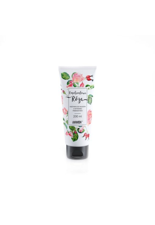 Balsam de par cu porozitate ridicata -  Emollient Rose - 200 ml-FEMEI-