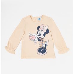 Bluza din amestec de bumbac cu Minnie Mouse-FETE-