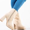 Botine dama Abbey Bej-Botine-Botine